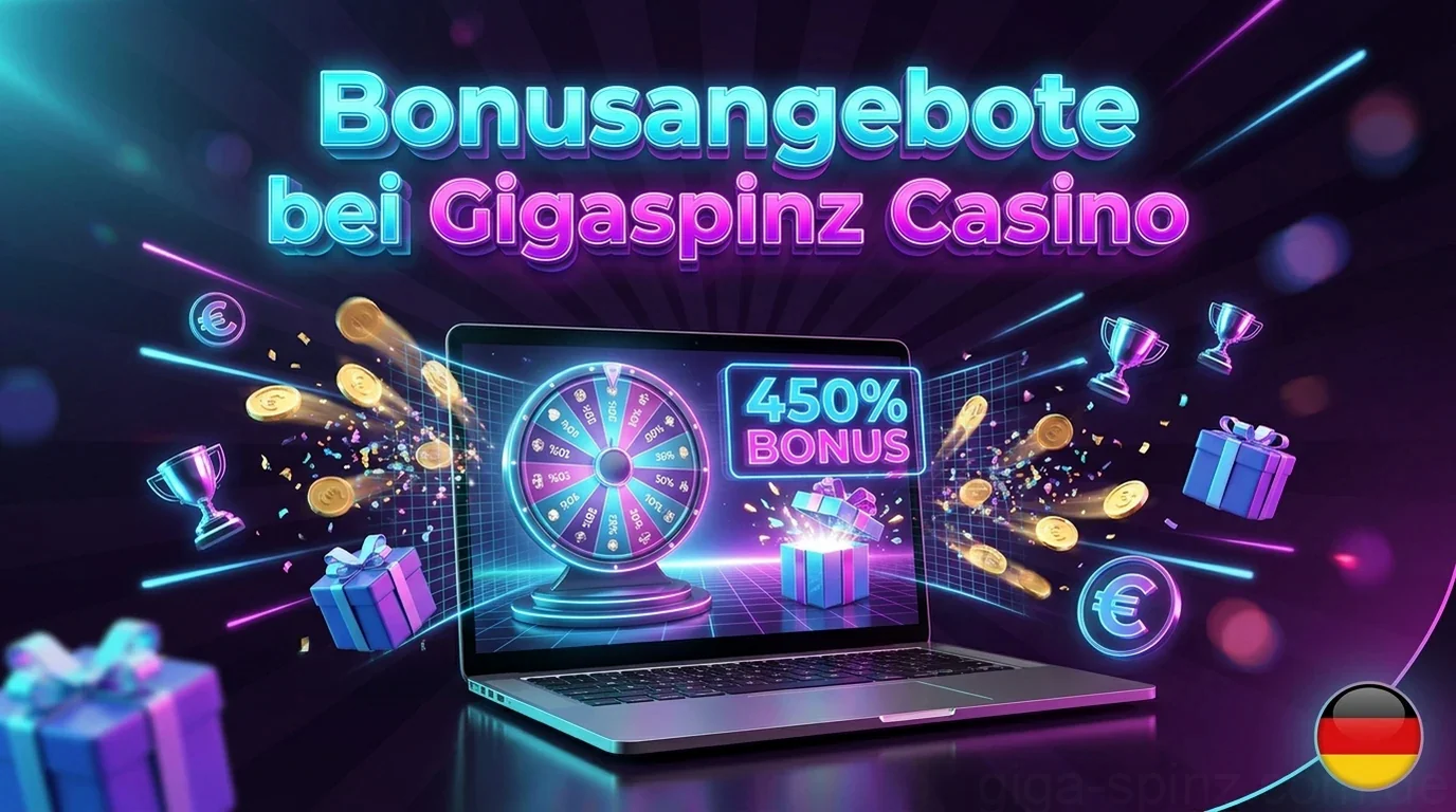 Bonusangebote bei Gigaspinz Casino